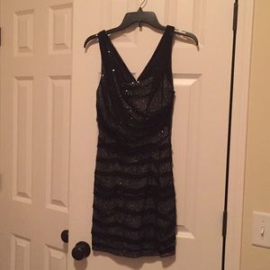 Black Express cocktail dress size 2
